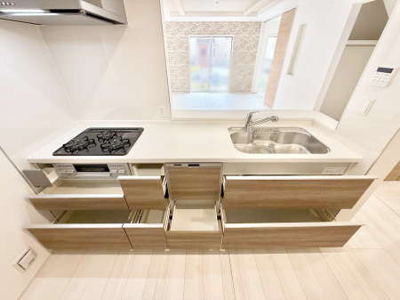 �L�b�`���@�������Ƒ����J��[�߂�A������̂���L�b�`��