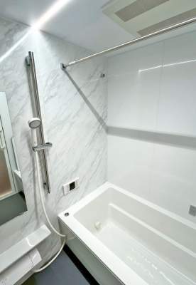 �����@�����������������F�����̕ǖʁA������芰����o�X���[��