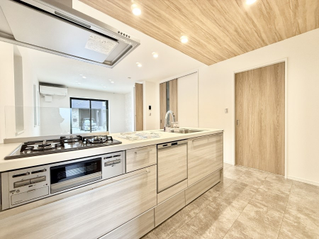 �L�b�`���@�������Ƒ����J��[�߂�A������̂���L�b�`��