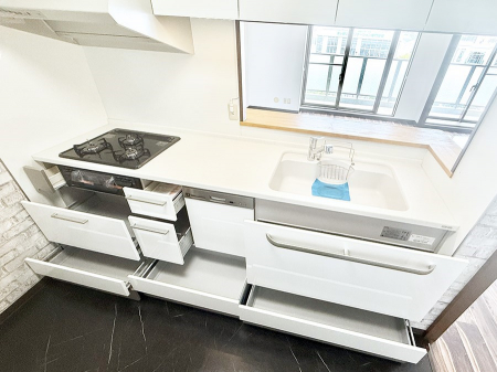 �L�b�`���@�������Ƒ����J��[�߂�A������̂���L�b�`��