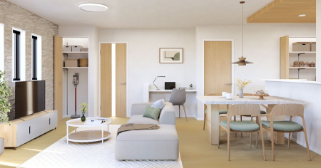 ���̑��@�����������\�z�}��LDK�ɕ֗��ȃJ�E���^�[�{�p���g���[