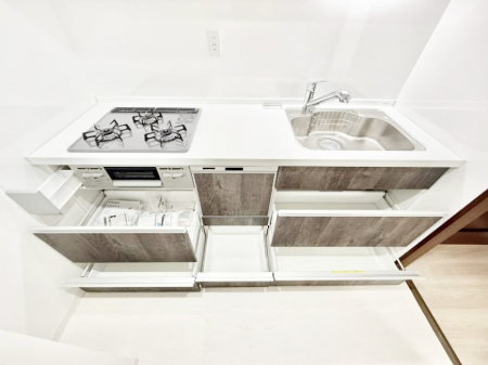 �L�b�`���@�������Ƒ����J��[�߂�A������̂���L�b�`��