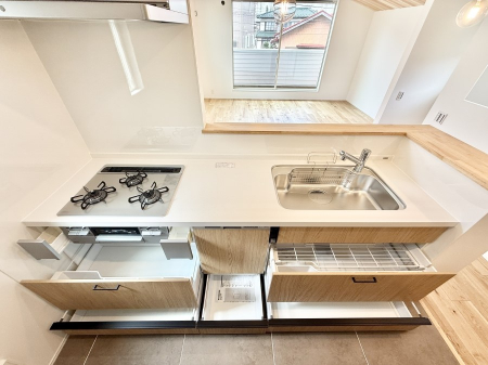 �L�b�`���@�������Ƒ����J��[�߂�A������̂���L�b�`��